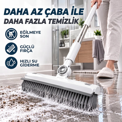 Mopivo™ 180° Uzun Saplı Temizlik Fırçası