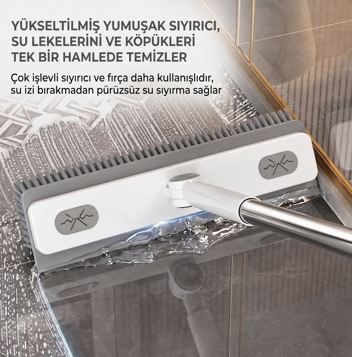 Mopivo™ 180° Uzun Saplı Temizlik Fırçası